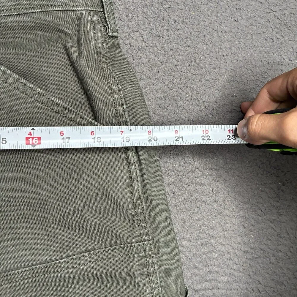 Levis 565 Double Knee Utility Workwear Jeans Mens 34 x 30 Pants Olive Green
